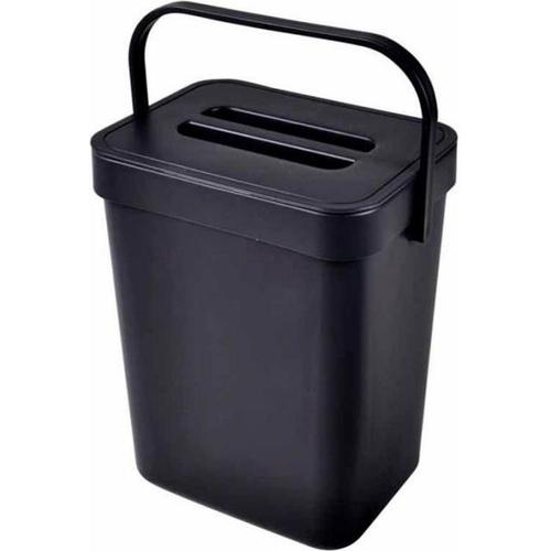 Poubelle De Compost "accrochable" 3l Anthracite - Paris Prix Gris