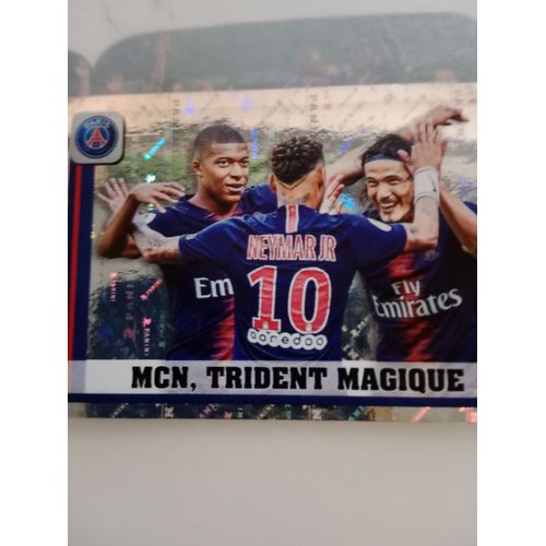 Mbappe Neymar Et Cavani Au Psg De L'album Panini Ligue 1 2018 2019