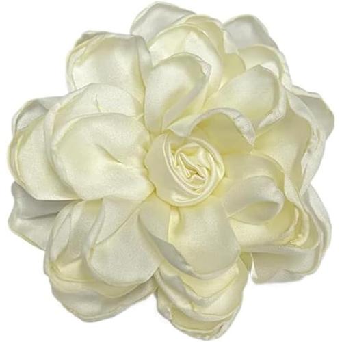 100 Mm - Grande Broche En Tissu - Broche Classique Faite À La Main - Pour Fête, Mariage, Danse, Banquet - Accessoires De Vêtements Pour Femme[Q1168]