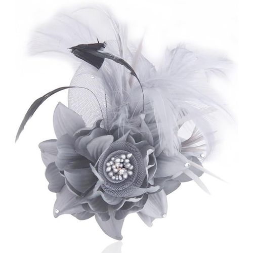 Broche À Fleurs Élégante Pour Femme, Plume, Fête De Mariage, Pince À Cheveux Florale, Chapeau, Châle, Robe, Costume, Vêtements De Cérémonie, Accessoires, Cor , Bijoux Vintage Cz, Cadeaux[Q74]