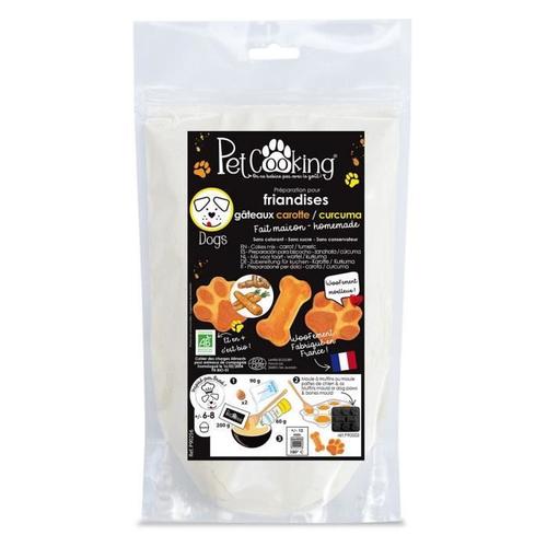 Préparation Friandises Pour Chien Carotte/Curcuma 200 G