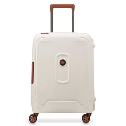DELSEY Moncey 4 Double Rolls Cabin Trolley Slim 55 Angora [198644] - valise valise ou bagage vendu seul