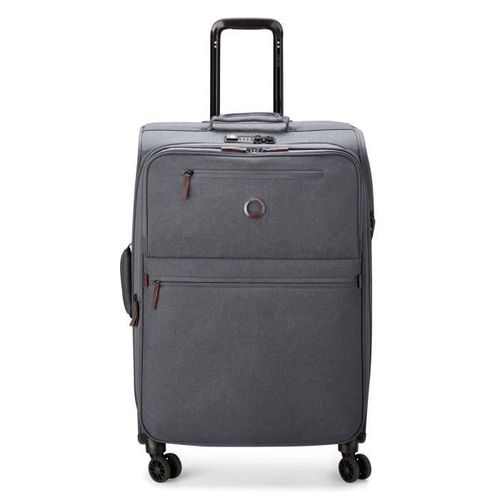 DELSEY Maubert 2.0 4 Double Rolls Expandable Trolley 69 Anthracite [178401] - valise valise ou bagage vendu seul