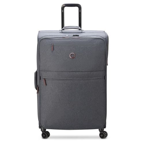 DELSEY Maubert 2.0 4 Double Rolls Expandable Trolley 79 Anthracite [178402] - valise valise ou bagage vendu seul