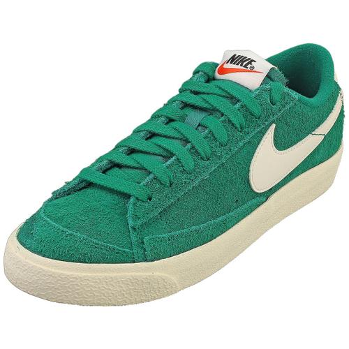 Chaussures Nike Blazer Low 77 Vert Blanc