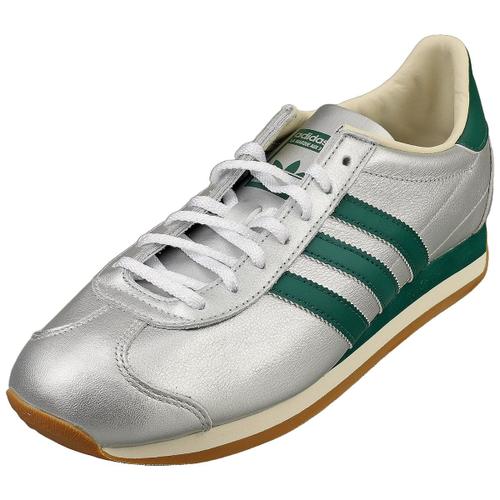 Adidas Country Og Sneakers Femme Argent Vert