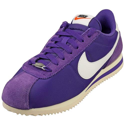 Nike Cortez Blanches Et Violet Femme