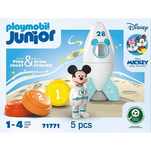 Playmobil 71771 - Junior & Disney : Mickey Avec Sa Fus�e