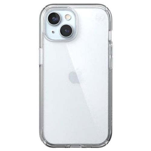 Speck Presidio Perfect-Clear - Coque De Protection Pour Téléphone Portable - Plastique - Clair - Pour Apple Iphone 13, 14, 15
