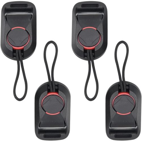 4 Pièces Connecteur de la Sangle de l'Appareil Photo Adaptateur de Courroie D'appareil Photo Boucle à Dégagement Rapide de l'Appareil Photo(Q109)