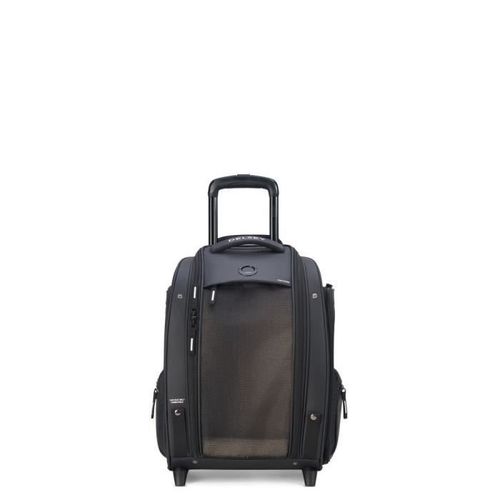 Sac de transport trolley pour animaux 2 roues Delsey Raspail - noir - TU