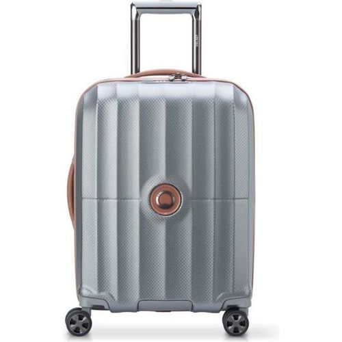 DELSEY PARIS - ST TROPEZ - Valise cabine rigide slim - 55x40x20 cm - 35 litres - S - Platine