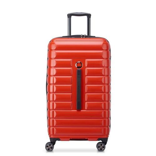DELSEY PARIS -SHADOW 5.0 - Valise rigide grande taille - 74x42x35 cm - 90 litres - XL - Rouge intense