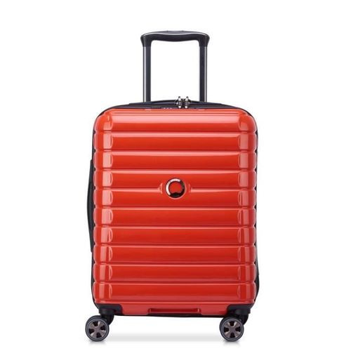 DELSEY PARIS -SHADOW 5.0 - Valise rigide cabine slim - 55x39x20 cm - 35 litres - S - Rouge intense