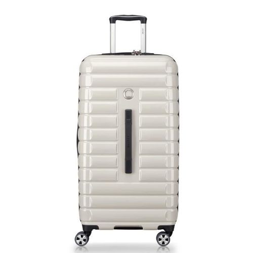 DELSEY PARIS -SHADOW 5.0 - Valise rigide grande taille - 80x42x35 cm - 97 litres - XXL - Ivoire
