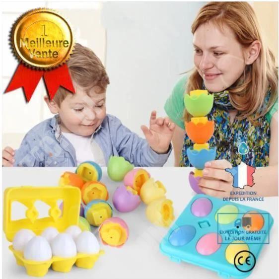 TD® jouet puzzle oeuf enfant 6 mois et plus bebe educatif jeu