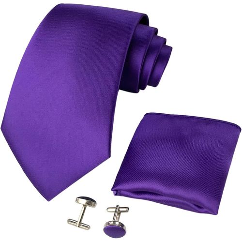 Hommes Couleur Options Cravate Set Cravate Avec Cravate Poche Boutons De Manchette Coffret Cadeau Dlsc8zh