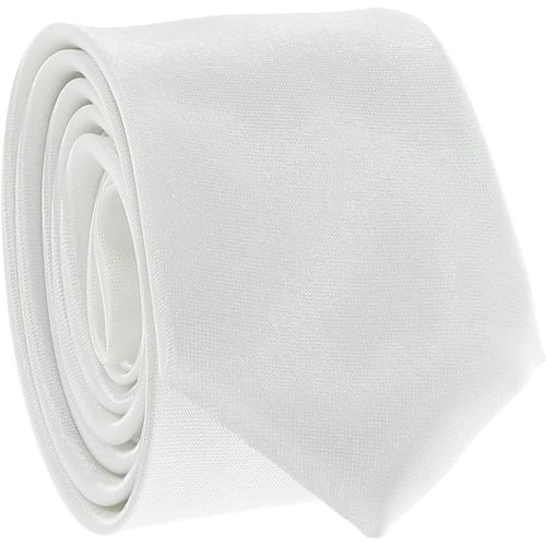 Cravate Fine Couleur Unie - Cravate Homme Coupe Slim Moderne - 5cm À La Pointe - Accessoire Chemise Pour Mariage, Cérémonie