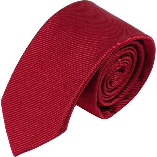 Cravate Homme 100% Soie - Fabriquée À La Main En Italie - Cravates En Soie Hommes - 150 X 7 Cm