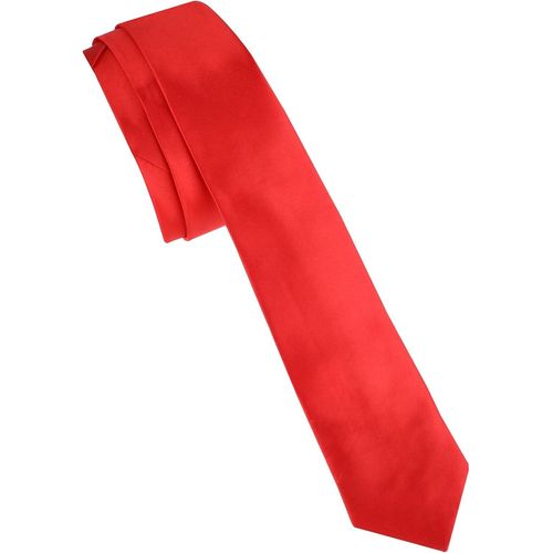 Cravate Noire Homme Couleur Unie 3.15 Pouces (8cm) Cravates Rouge Adaptée Aux Mariages D'affaires Aux Bals De Fin D'année Aux Occasions Formelles Cravate Rouge Homme
