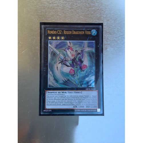 Yu-Gi-Oh ! Numéro C32 Requin Drakonien Veiss Abyr-Fr039 Ultimate Rare