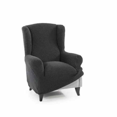 Housse De Fauteuil À Oreilles Sofaskins Niagara - Gris Foncé