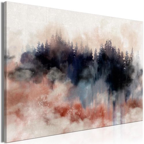Tableau toile de décoration murale impression premium en 1 partie sur châssis en bois motif Retour à la maison 60x40cm 11_0017835