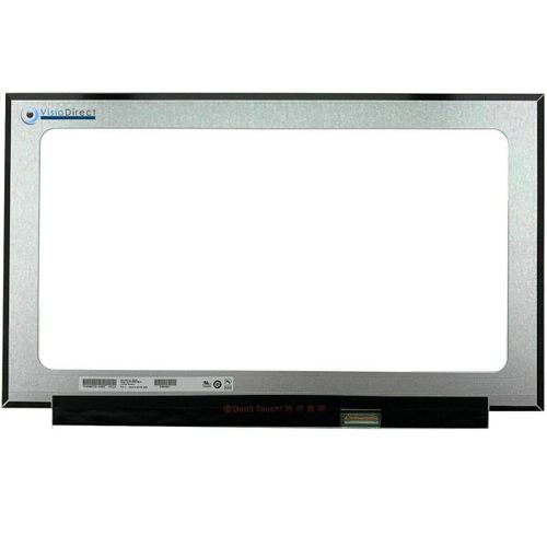Visiodirect® Dalle ecran 16.1"" LED compatible avec L85996-JQ1 30Pin 1920x1080 362mm 165Hz TFT-LCD Sans fixations