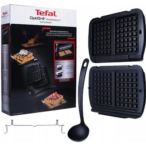 Tefal Xa724810 Deux Plaques À Gaufres Et Une Louche Optigrill | Plaque De Gril À Gaufres Optigrill
