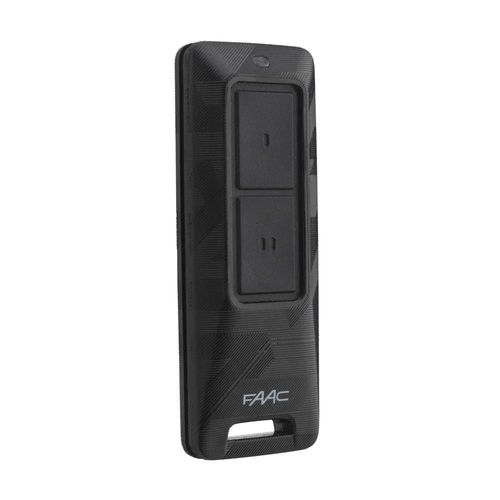 Télécommande FAAC XT2 FDS Noir (Réf : 787017) double fréquence