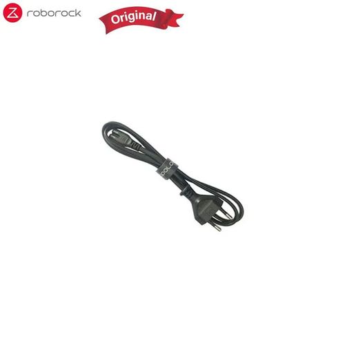 Chargeur d'origine pour Roborock,station d'accueil,pièces de base,accessoires pour S7,Q7,S7 Plus,Q7 Max,S5 Max,S8,Q8 MAX Cleaner,version UE - Type Black Cable