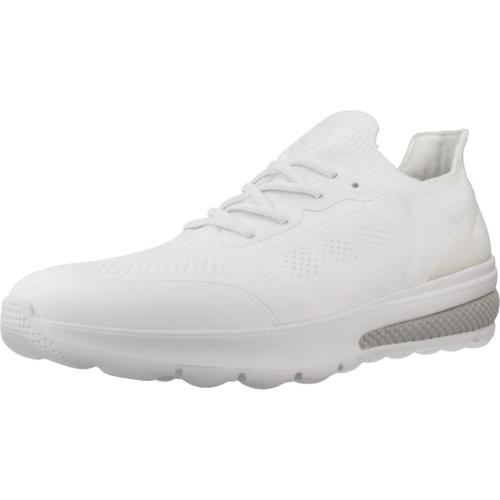 Chaussures Geox U Spherica Actif Colour Blanc