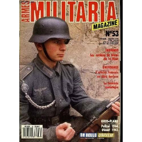 Militaria Magazine N° 53 - Tankiste Soviétique 1941-1945 Bombardier Des Usaaf, Angleterre 1943 Finel, Les Insignes Des Grandes Unités Françaises, 1939-40 Sicard, Officier D'infanterie Français 1915
