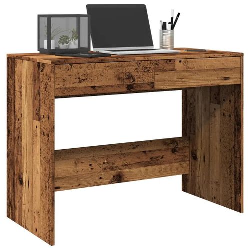 Prolenta Premium - Bureau Vieux Bois 101x50x76,5 Cm Bois D'ingénierie