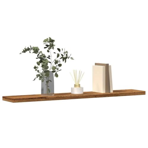 Prolenta Premium - Étagères Murales 4 Pcs Vieux Bois 60x20x1,5cm Bois D'ingénierie