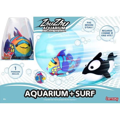 Robot Jouet Aquarium Surf Et Poisson Zhu Zhu Aquarium