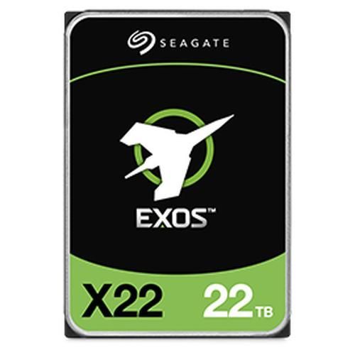 Seagate Exos X22 ST22000NM002E - Disque dur - 22 To - interne - 3.5" - SATA 6Gb/s - 7200 tours/min