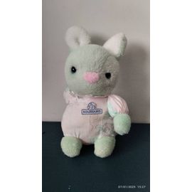 Vintage Peluche Doudou Souris Verte Nounours