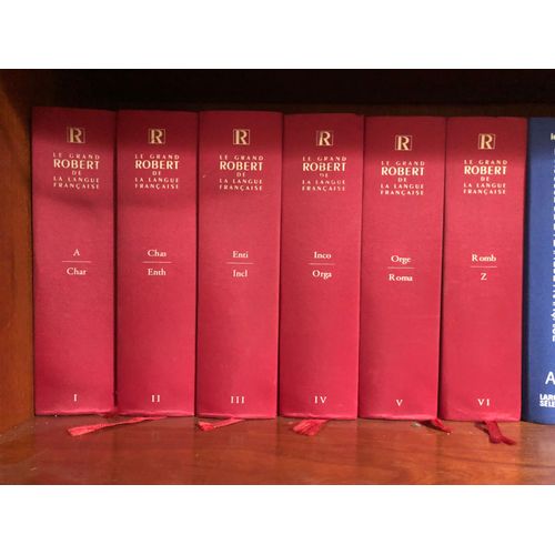 Dictionnaires Robert - Alain Rey - 6 Volumes