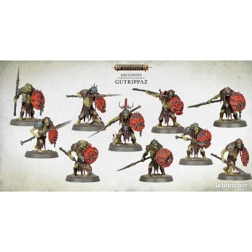 Warhammer Aos - Eventreurs Orruks (X10)