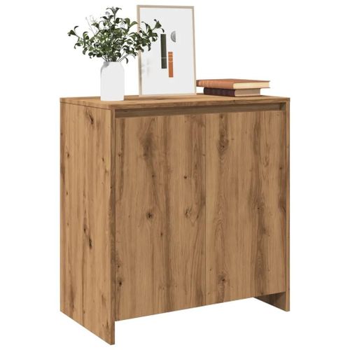 Prolenta Premium - Buffet Chêne Artisanal 70x41x75 Cm Bois D'ingénierie