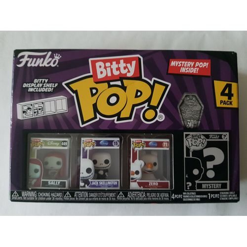 Funko Pop Bitty Sally Jack Zero + Mystere