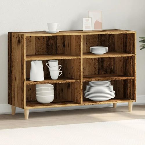Prolenta Premium - Buffet Vieux Bois 103,5x35x70 Cm Bois D'ingénierie