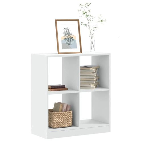 Prolenta Premium - Bibliothèque Blanc 68,5x32x75 Cm Bois D'ingénierie