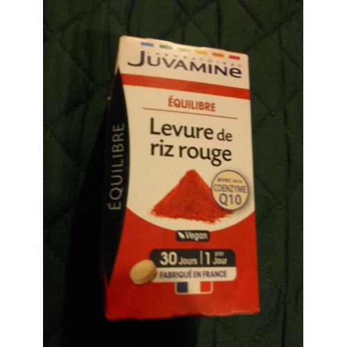 Levure De Riz Rouge Juvamine 