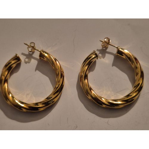 Boucles D'oreilles En Argent.