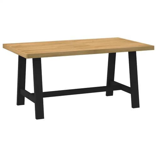 Prolenta Premium - Table À Manger Noain Pieds En Forme De A 160x90x75cm Massif Pin