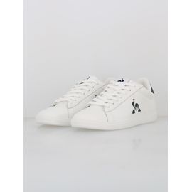 Chaussures Basses Cuir Ou Simili Le Coq Sportif Courtset_2 Blanc - 42
