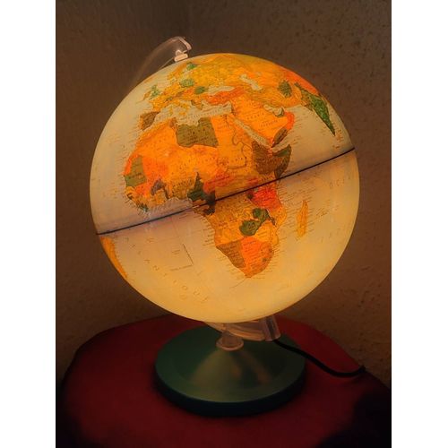 Globe Terrestre Lumineux Hauteur 35 Cm ( N°1)