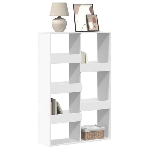 Prolenta Premium - Bibliothèque Blanc 100x33x155,5 Cm Bois D'ingénierie